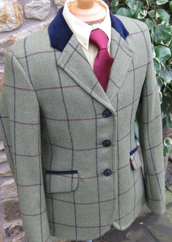 Ladies size 12 Le Beau Cheval Tweed show jacket with