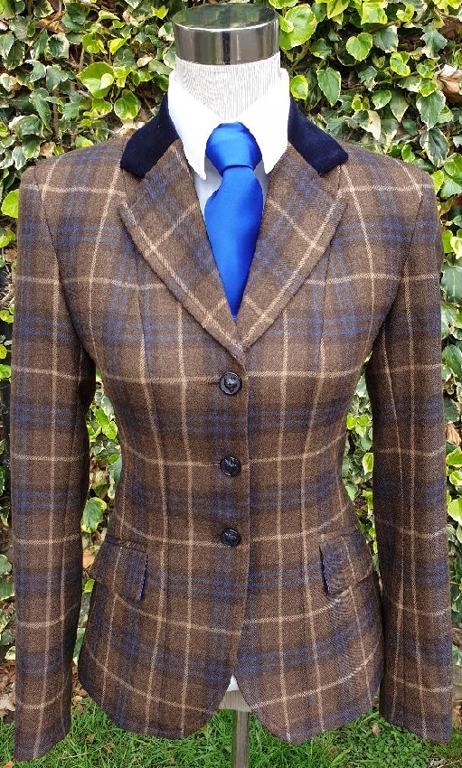 Veste Fille Le Beau Cheval Moutarde Tweed - Taille 26, Occasion, Pour équitation Ou Style Campagne