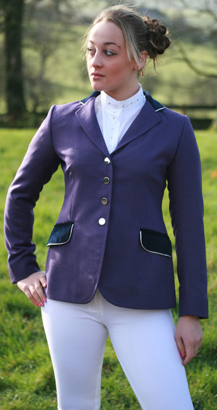 purple show jacket